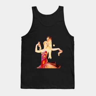 Ballroom Dancing Art Deco Vintage Jazz Age Dancer Gift Tank Top